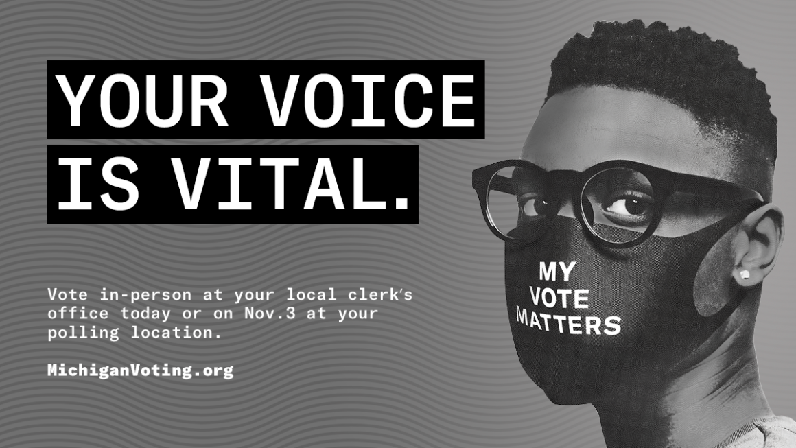 Your voice is vital. Vote.
