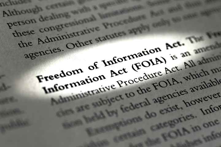 Freedom of Information Act (FOIA)